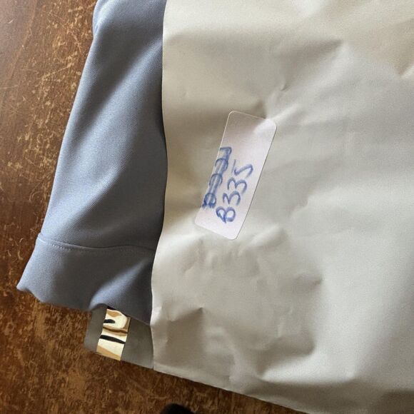 Nike Dri-FIT Shirt Mens 2XL Light Blue Short Sleeve Henley Raglan Athletic Golf - Picture 9 of 9